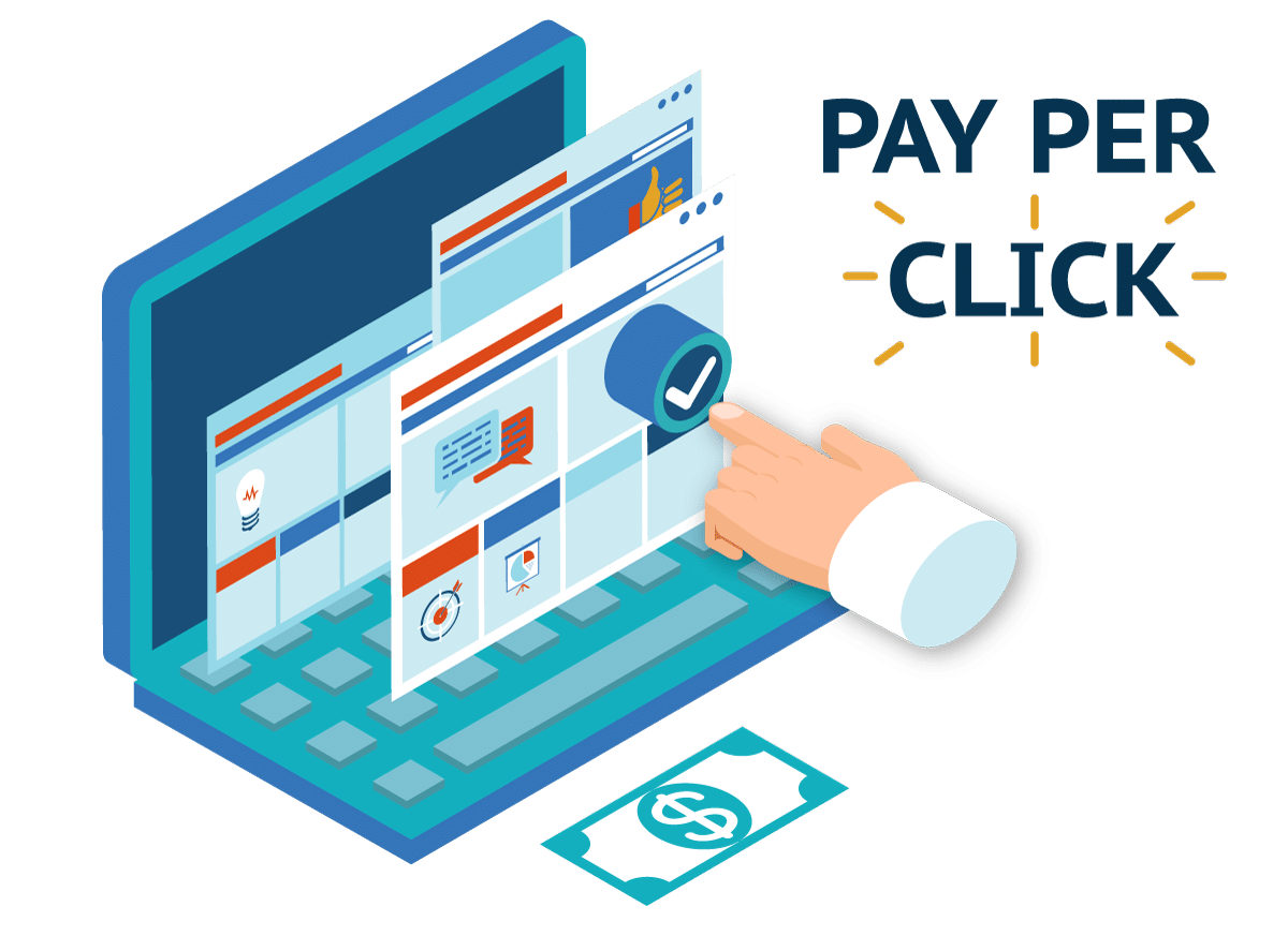 Click way. PPC. Pay per click. PPC маркетинг. PPC реклама.
